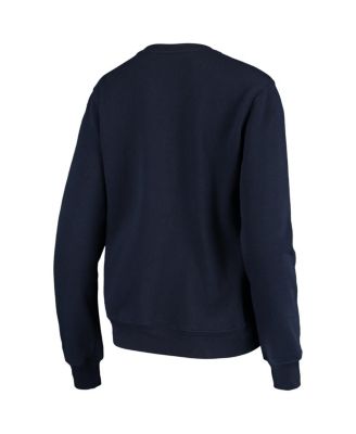 Women's Navy Cal Bears Campanile Pullover Sweatshirt