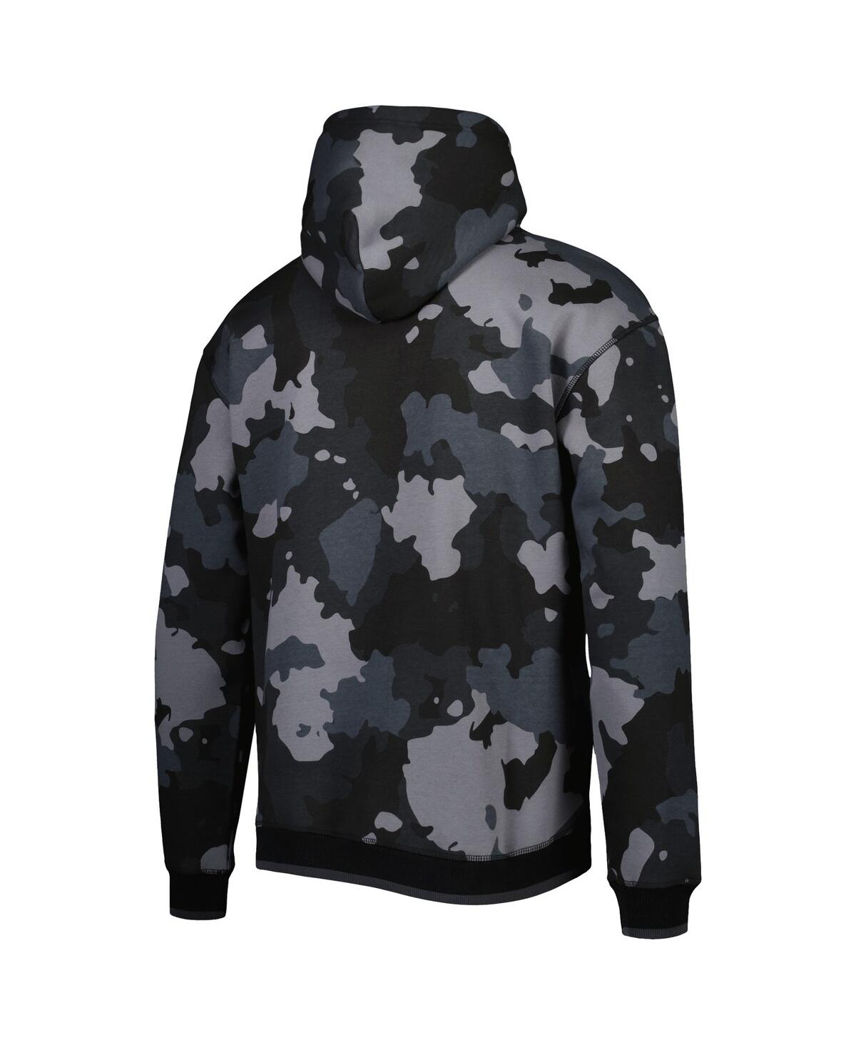 Shop The Wild Collective Men's  Black Baltimore Ravens Camo Pullover Hoodie