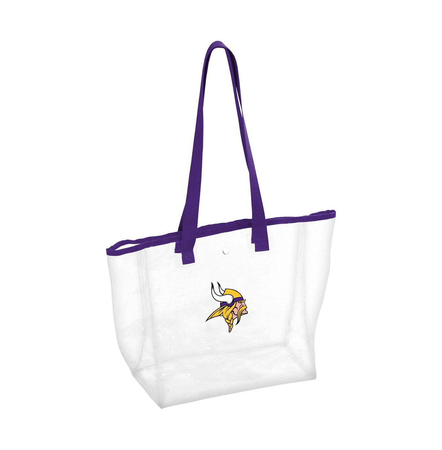 Женская сумка Logo Brands Minnesota Vikings Stadium Clear Tote — фото 1