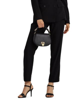 Lauren Ralph Lauren Tanner Leather Small Crossbody Bag - Macy's