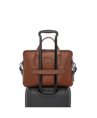 Men's Harrison Sycamore Slim Brief Leather Bag
