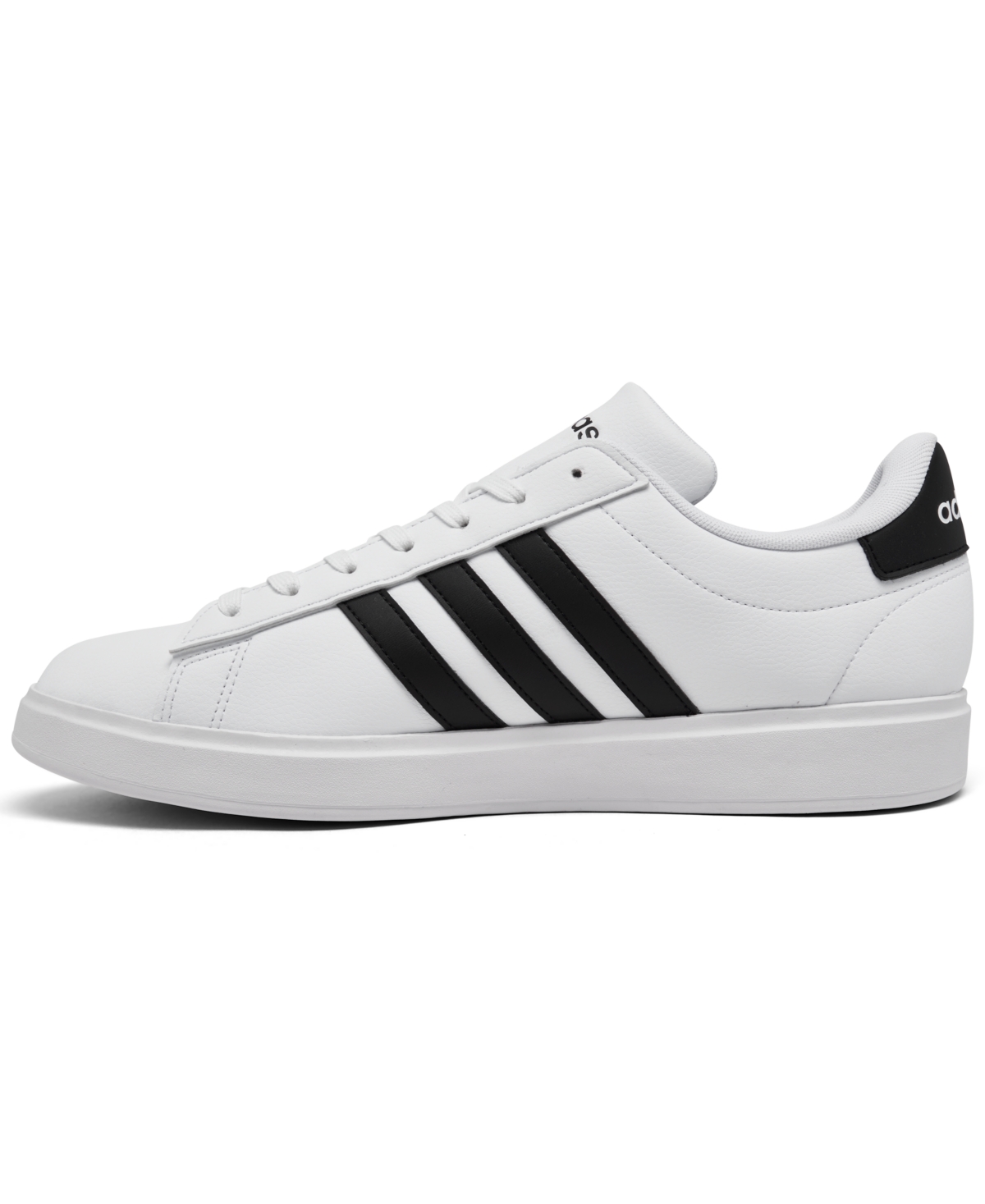 adidas Men's Grand Court 2.0 Casual Sneakers from Finish Line - Black