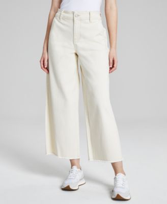 And Now This - Women's Mariner Cropped Fringe-Trim Pants