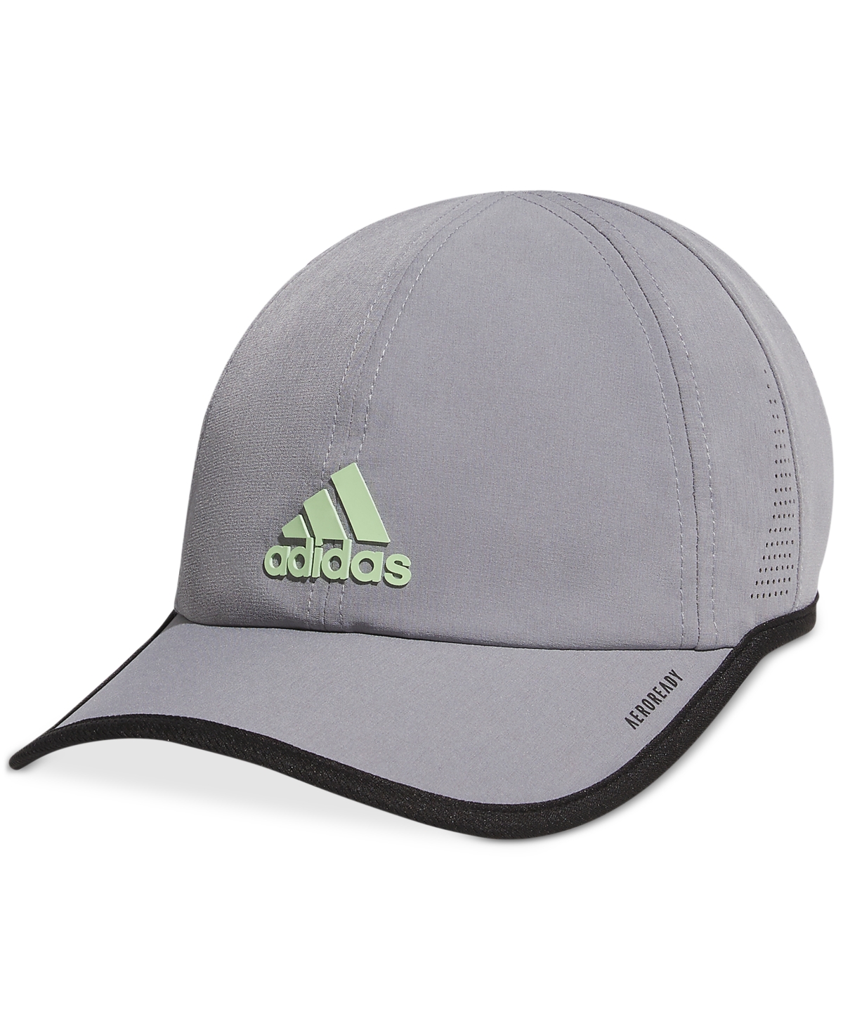 Shop Adidas Originals Men's Superlite Cap In Grey,semi Green Spark,black