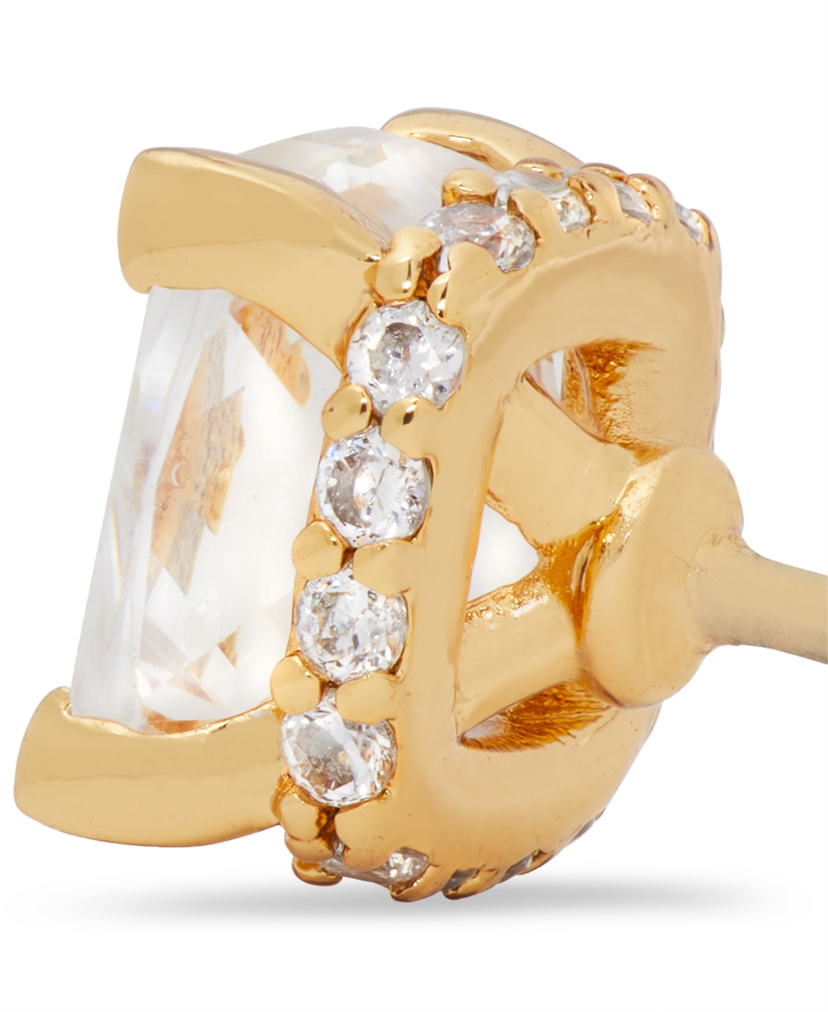 KATE SPADE CUBIC ZIRCONIA SQUARE STUD EARRINGS 