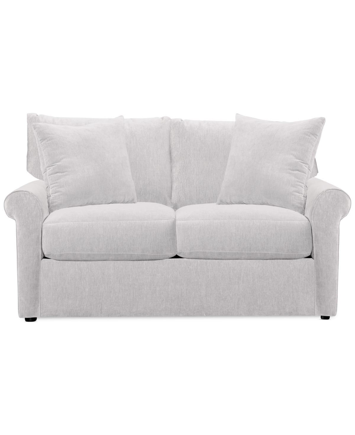 Macy's Wrenley 63" Amici Fabric Loveseat, Created For Macys In Oyster