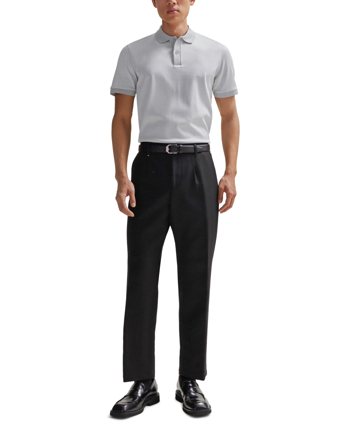 Boss by Hugo Boss Men's Structured Polo Shirt