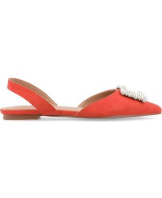 Women's Hannae Embellished Slingback Flats