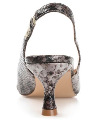 Women's Mikoa Slingback Pointed Toe Kitten Heels