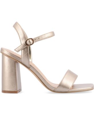 Women's Tivona Square Toe Block Heel Dress Sandals