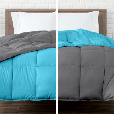 66" x 92" Reversible Down Alternative Comforter Twin/Twin XL