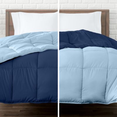 82" x 86" Reversible Down Alternative Comforter Full