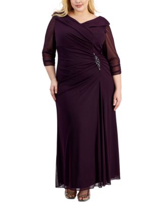 Portrait Collar Alex Evening Dresses