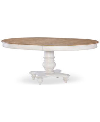 Mandeville 5 Pc. Dining Set (Round Table & 4 X-Back Chairs)