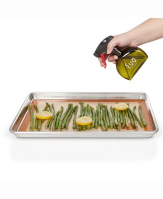 Holds 6-ounces Glass Oil Sprayers, Non-Aerosol for Olive Oil, Cooking Oils, and Vinegars, Set of 2