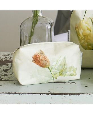Spring Tulip Buttermilk Small Toiletry Bag
