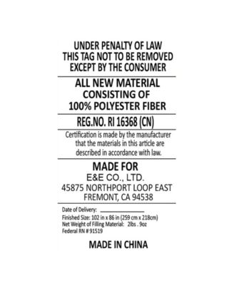 Alton Plush to Sherpa Down Alternative 4-Pc. Comforter Set, King