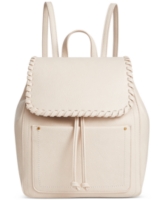 Style & Co Whip-Stitch Backpack, Created for Macy's - Alabaster