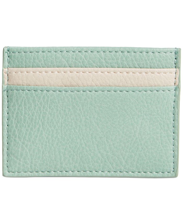 Style & Co Colorblocked Card Case, Created for Macy's - Macy's