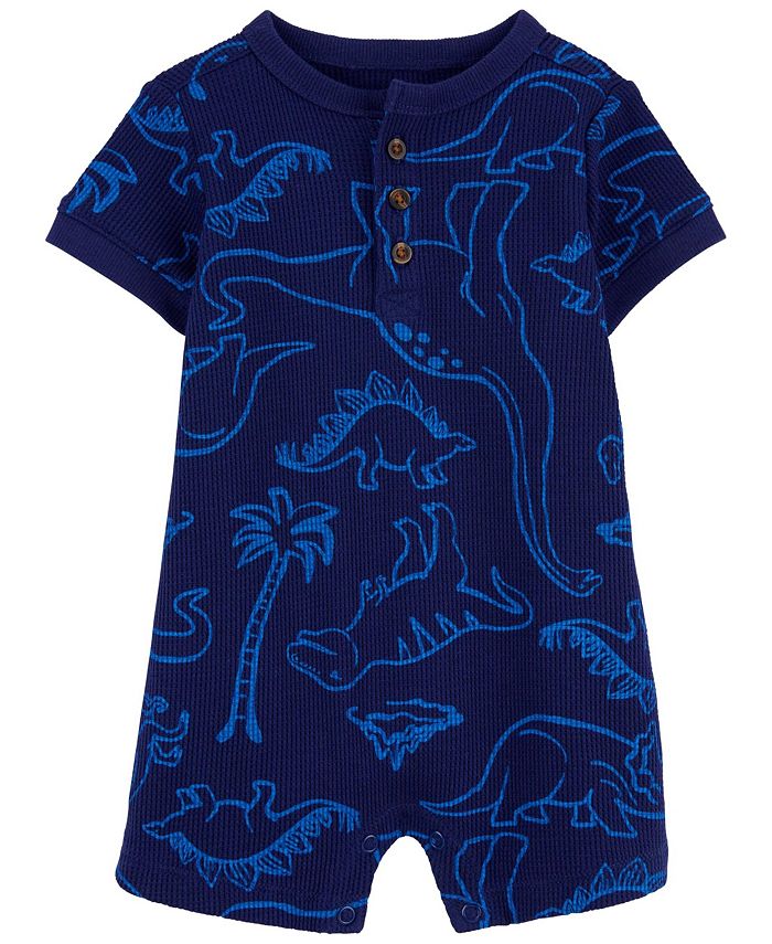 Carter's Baby Boys Dinosaur Thermal Romper Macy's