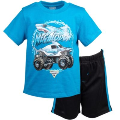 Boys Athletic 2-Piece T-Shirt and Shorts Set