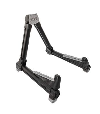 Guitar Stand Floor Adjustable Aluminum Alloy A Frame Universal Folding Acoustic Electric Bass Mandolin Banjo Violin Stands For On Stage Studio - GSS AL BLK