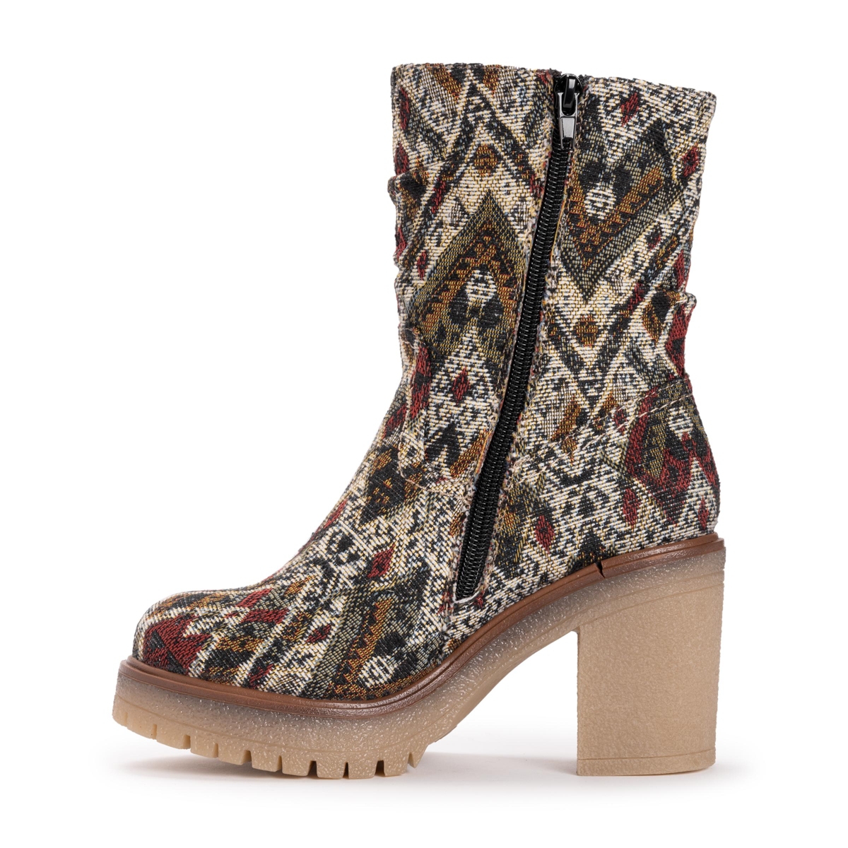 Muk Luks Women's Riser Pop Heeled Boots