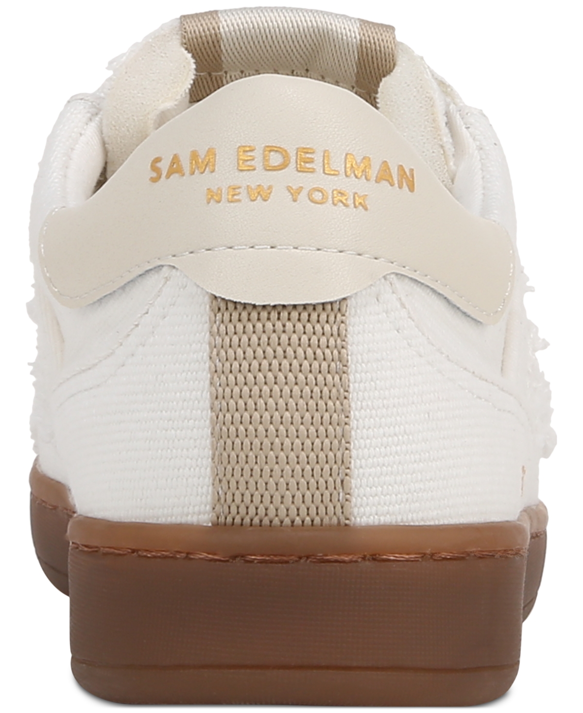 Sam Edelman Women's Jayne Vintage Lace-Up Jogger Sneakers -Stone Grey