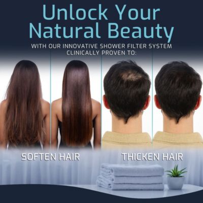 Filtered Shower Head &amp;#x2013; 15-Stage Chrome, Replaceable Filter, Removes Chlorine &amp; Odor, Improves Skin, Hair, Nails