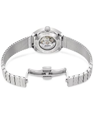Women's Swiss Automatic DS-2 Lady Stainless Steel Mesh Bracelet Watch 28mm