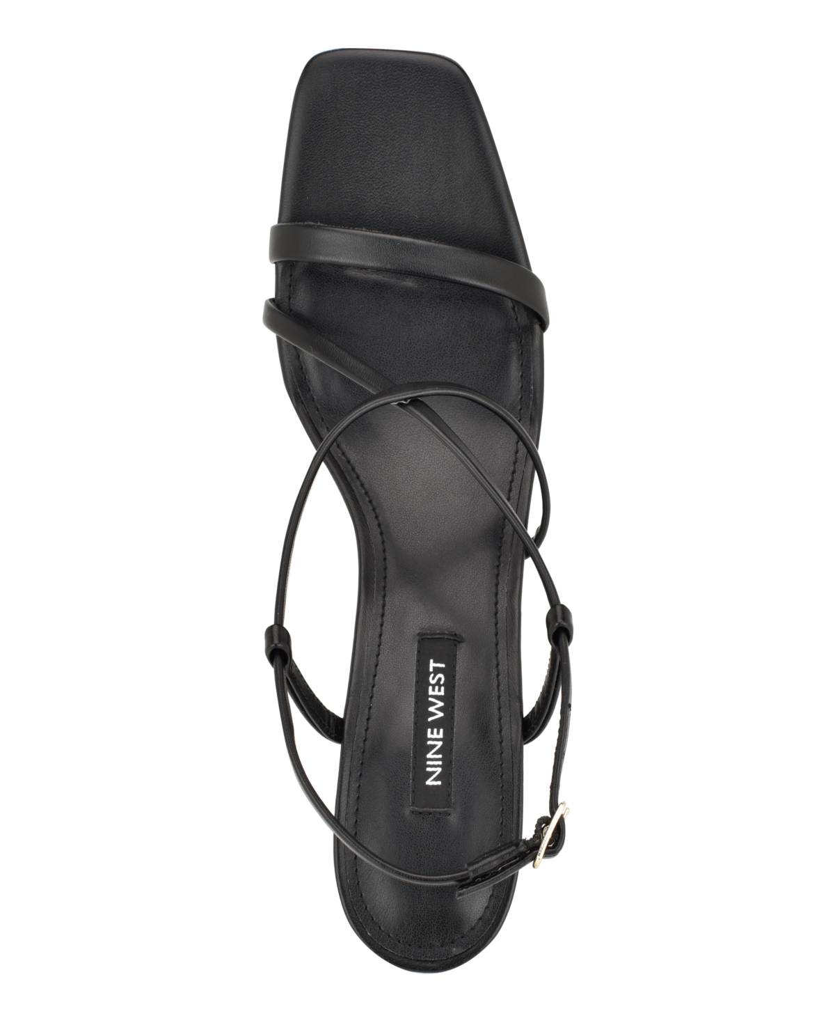 Nine West Women's Haya Strappy Square Toe Dress Sandals