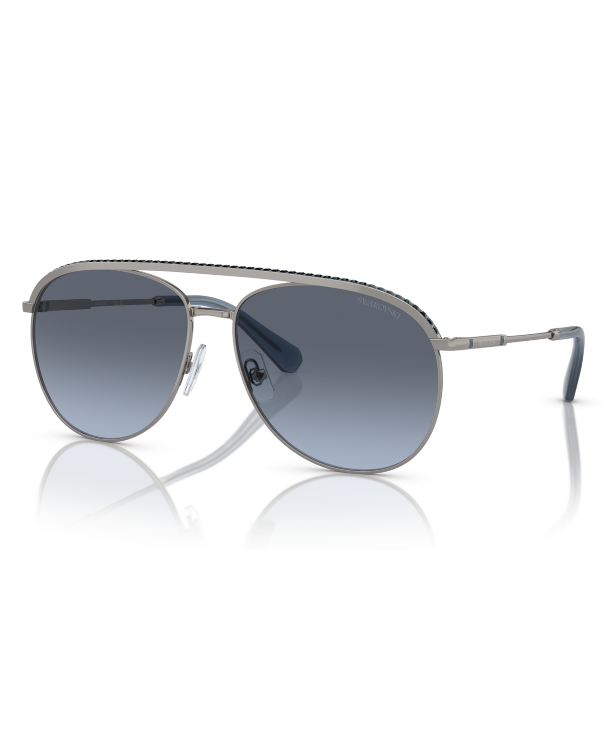 Swarovski Women's Sunglasses, Gradient Sk7005 In Gray