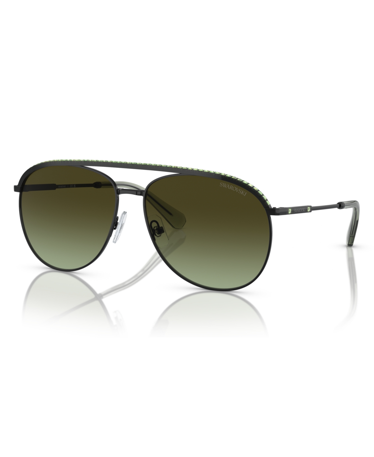 Swarovski Women's Sunglasses, Gradient Sk7005 In Black