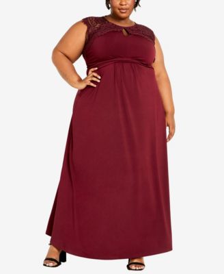 chinese dress ladies Avenue Women's Plus Size Maxi Sleep Dress main image 1