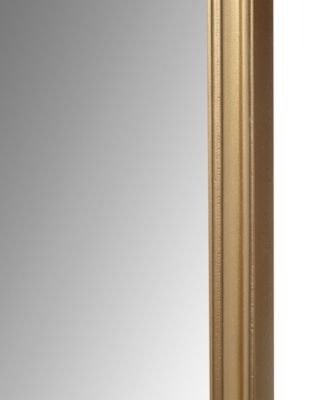 Adelaide Gold-Tone Scalloped Wood Wall Mirror