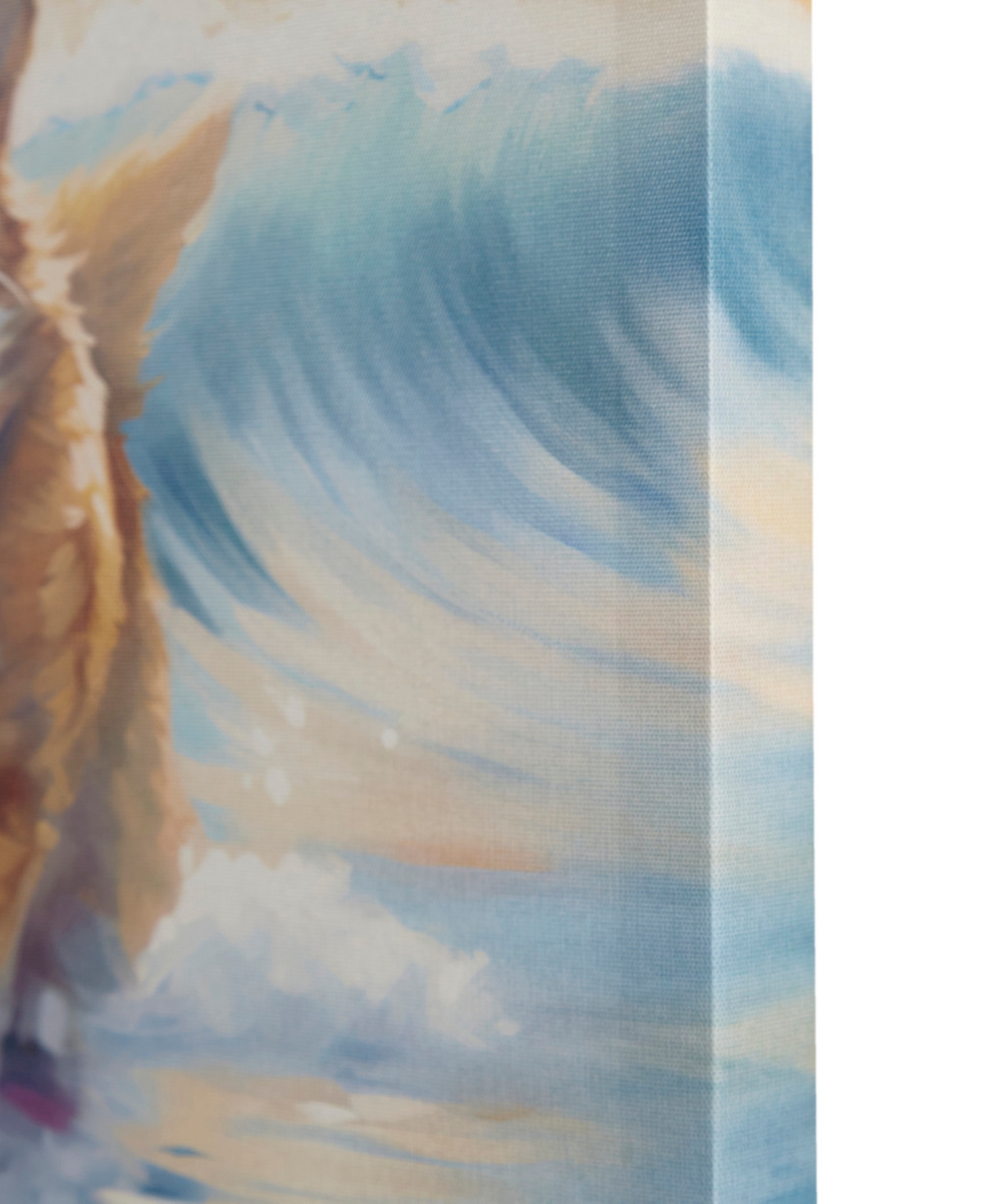 Madison Park Beach Dogs Corgi Canvas Wall Art