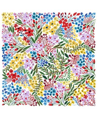 Silk Scarf of Blooms