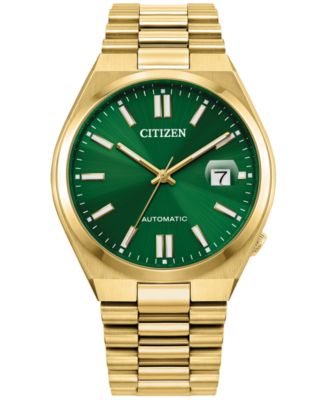 タケルさま専用　6/6 10時まで　新品未使用　CITIZEN TSUYOSA TSUYOSA Automatic Watch with a Dark Green Dial 001-505-01226