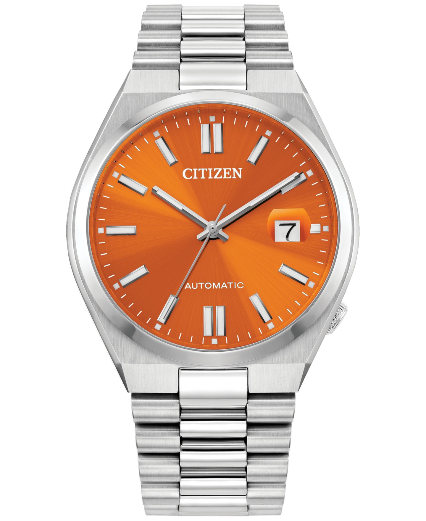 Мужские часы Citizen Automatic Tsuyosa Stainless Steel Bracelet Watch 40mm — фото 1