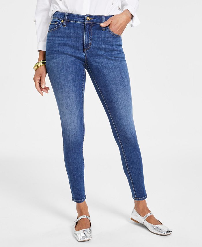 I.N.C. International Concepts Women's Mid Rise Skinny Jeans, Created ...