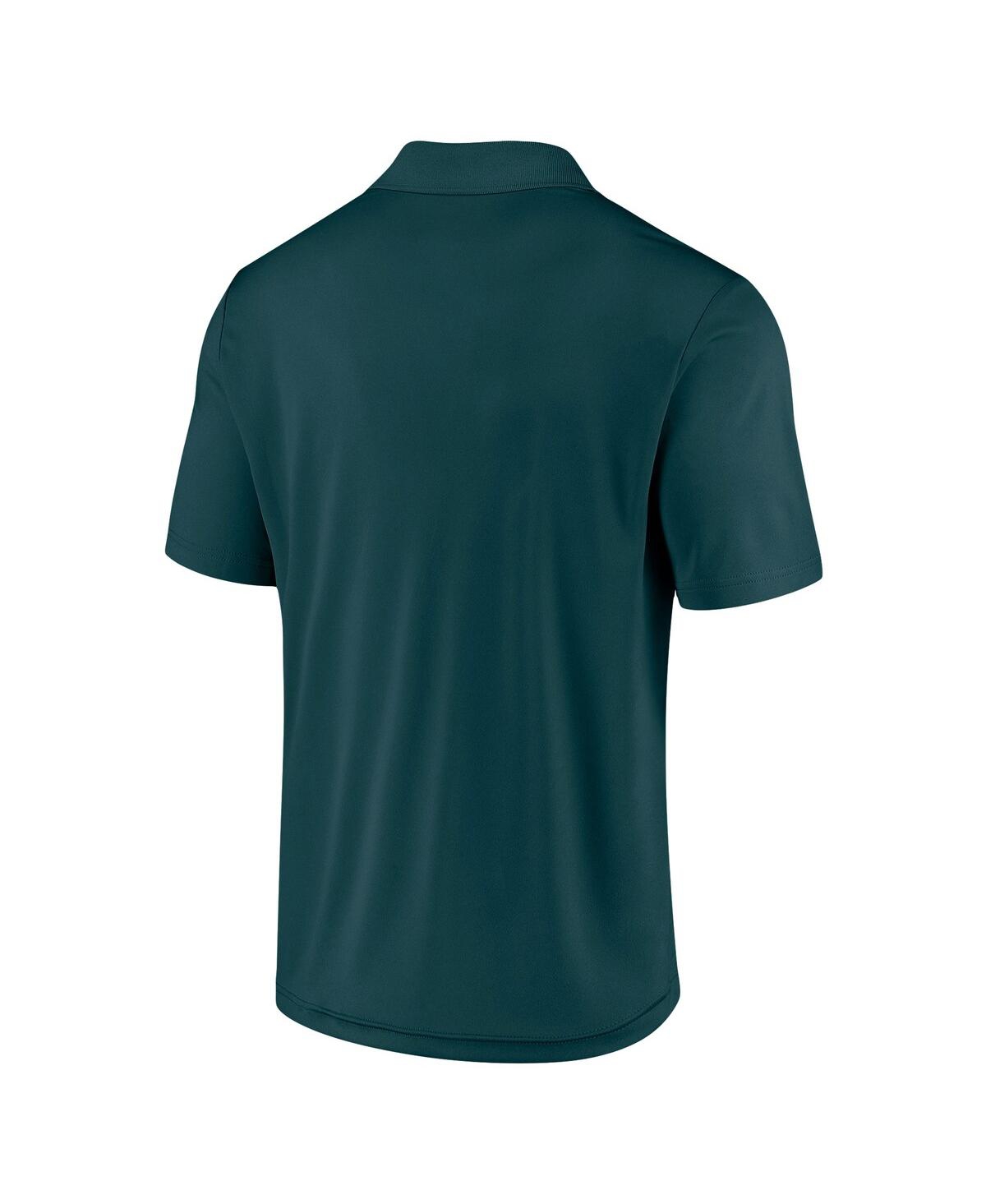Shop Fanatics Men's  Midnight Green Philadelphia Eagles Component Polo Shirt
