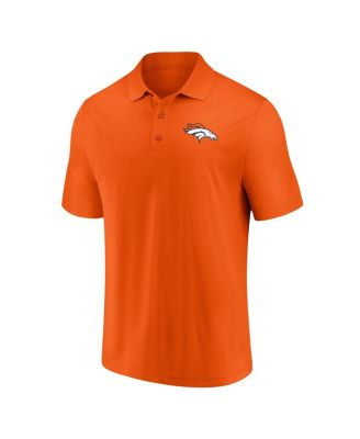 Men's Orange Denver Broncos Component Polo Shirt