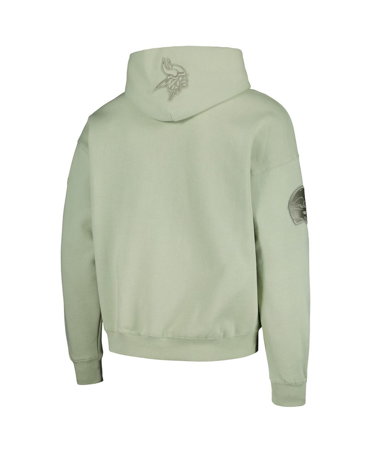 Men's Pro Standard Justin JeffersonMinnesota Vikings Player Name and Number Pullover Hoodie - Light Green