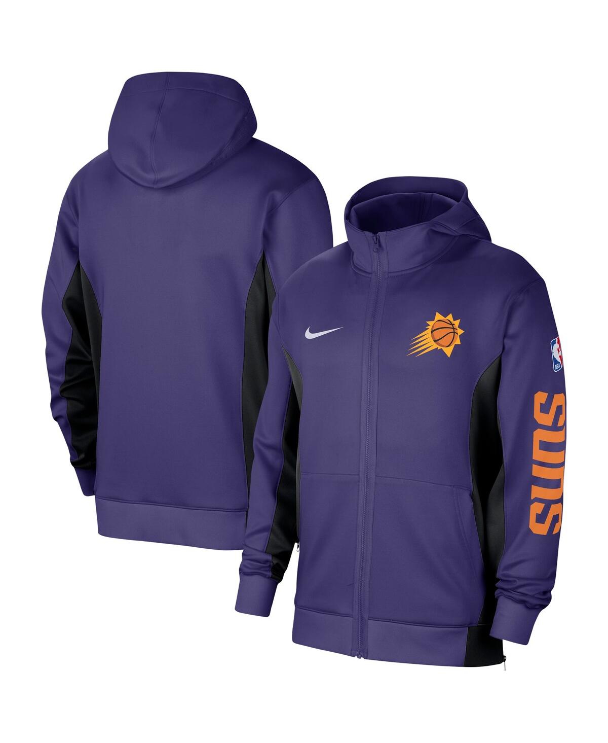 Shop Nike Men's  Purple Phoenix Suns 2023/24 Authentic Showtime Full-zip Hoodie