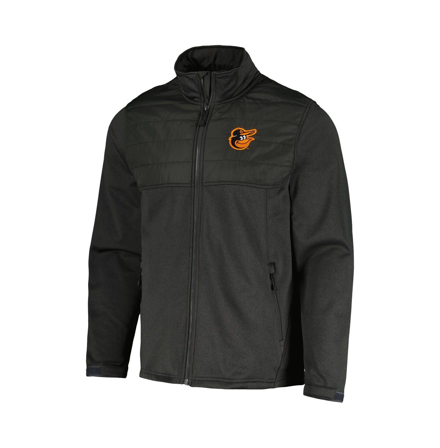 Мужская куртка Dunbrooke Heather Black Baltimore Orioles Explorer Full-Zip — фото 2