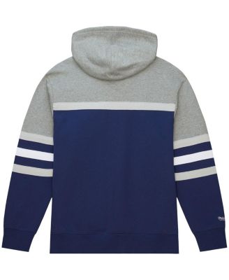 Men's Navy Georgetown Hoyas Head Coach Pullover Hoodie