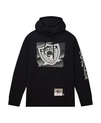Men's Black Las Vegas Raiders Gridiron Classics Big Face 7.0 Pullover Hoodie