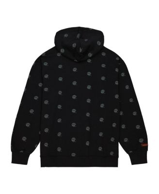 Men's Black Cincinnati Bengals Allover Print Fleece Pullover Hoodie