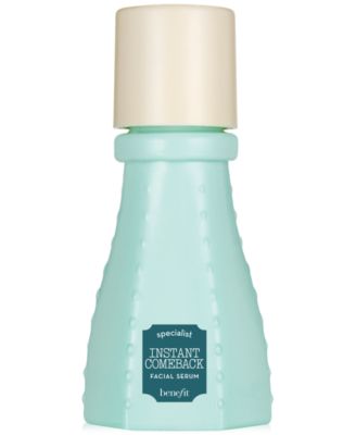 Benefit Cosmetics - Receive a FREE Deluxe Instant Comeback Facial Serum with $35 Benefit purchase