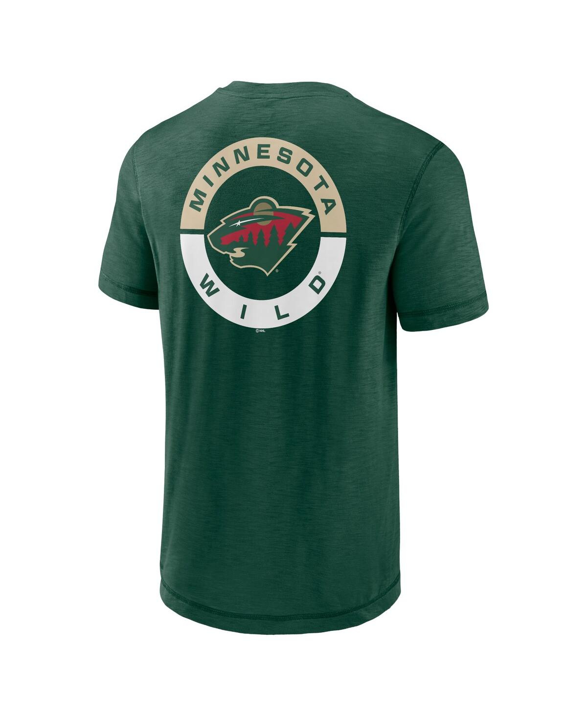 Men's FanaticsMinnesota Wild High Stick T-shirt - Green